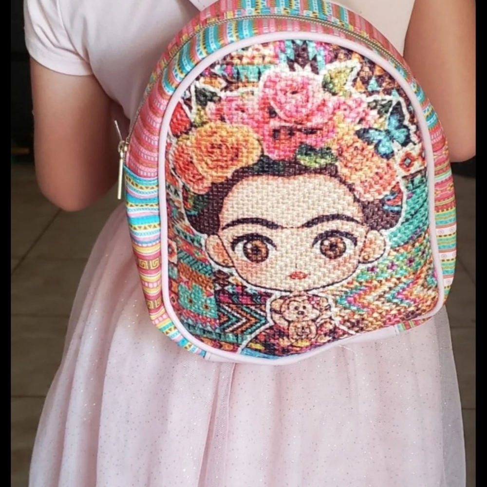 Mochila para niña Frida Khalo